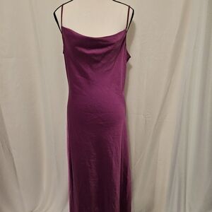 Loft Elegant  Fushia Slip Dress, Size 8